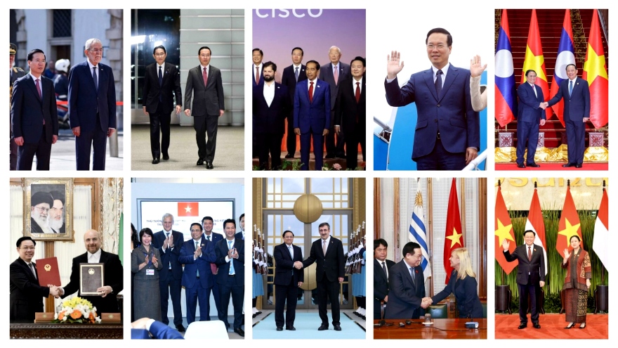 Vietnamese leaders’ major overseas visits in 2023 in the spotlight